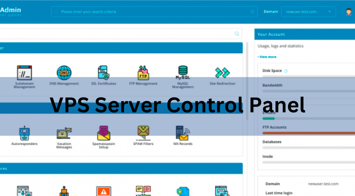 VPS Server Control Panel